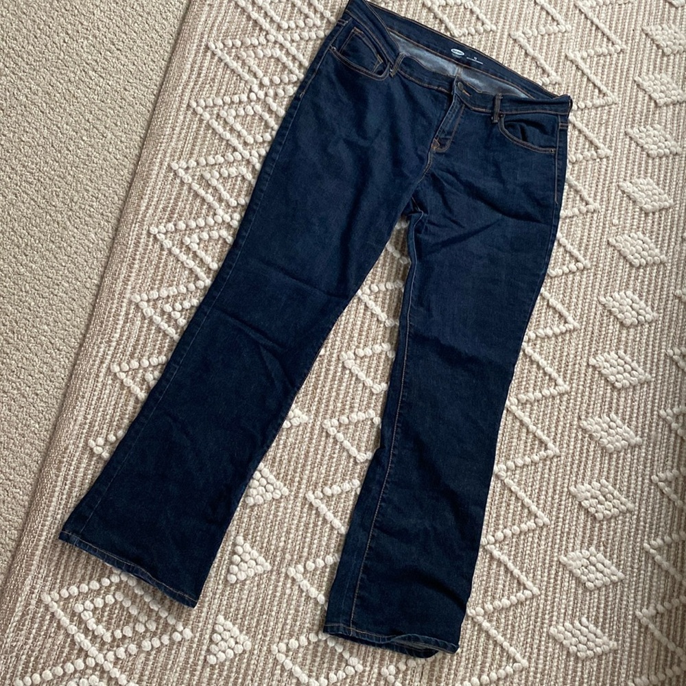 Old navy dark wash jeans